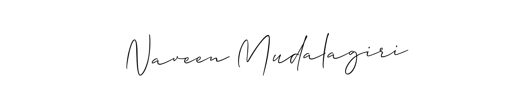 Naveen Mudalagiri stylish signature style. Best Handwritten Sign (Allison_Script) for my name. Handwritten Signature Collection Ideas for my name Naveen Mudalagiri. Naveen Mudalagiri signature style 2 images and pictures png