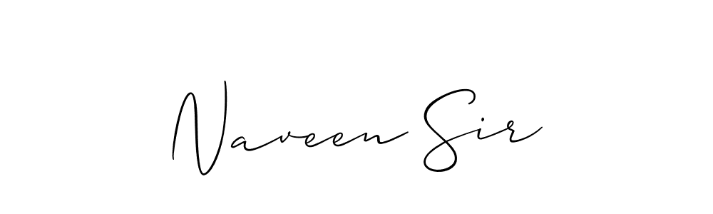 Make a beautiful signature design for name Naveen Sir. Use this online signature maker to create a handwritten signature for free. Naveen Sir signature style 2 images and pictures png