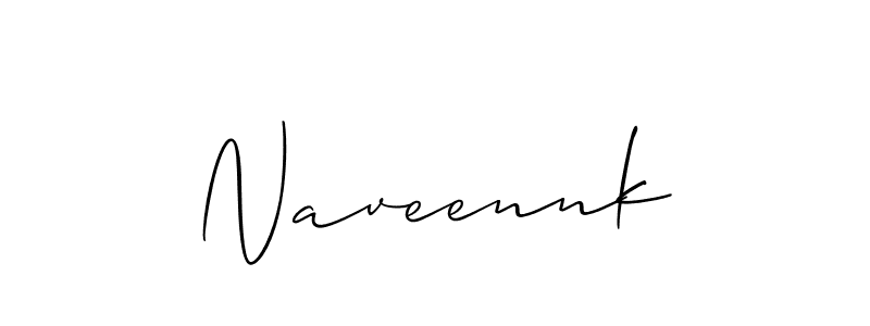 Also we have Naveennk name is the best signature style. Create professional handwritten signature collection using Allison_Script autograph style. Naveennk signature style 2 images and pictures png