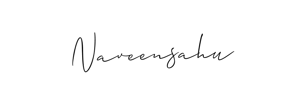 Best and Professional Signature Style for Naveensahu. Allison_Script Best Signature Style Collection. Naveensahu signature style 2 images and pictures png