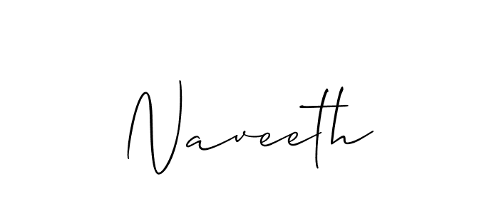 Best and Professional Signature Style for Naveeth. Allison_Script Best Signature Style Collection. Naveeth signature style 2 images and pictures png