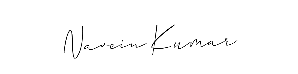 Navein Kumar stylish signature style. Best Handwritten Sign (Allison_Script) for my name. Handwritten Signature Collection Ideas for my name Navein Kumar. Navein Kumar signature style 2 images and pictures png