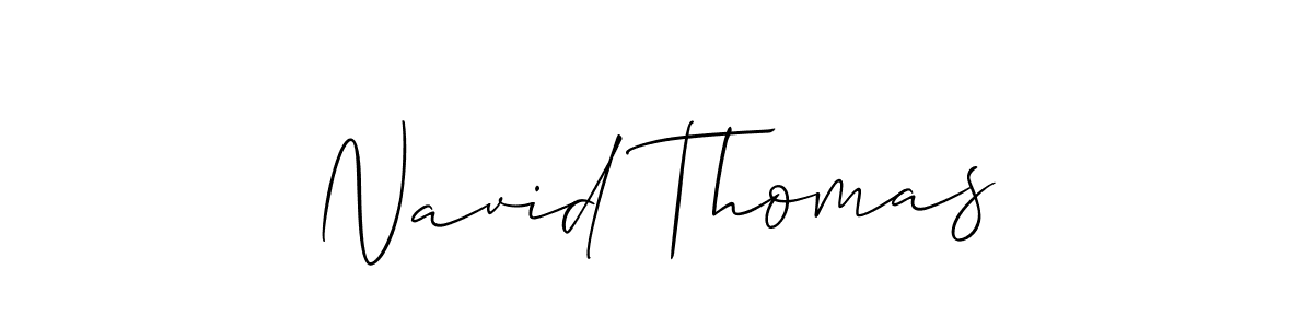 Best and Professional Signature Style for Navid Thomas. Allison_Script Best Signature Style Collection. Navid Thomas signature style 2 images and pictures png