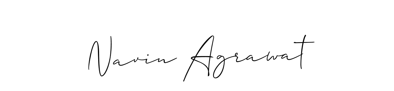 Best and Professional Signature Style for Navin Agrawat. Allison_Script Best Signature Style Collection. Navin Agrawat signature style 2 images and pictures png