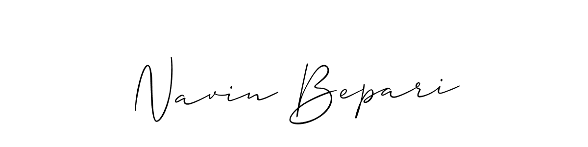 Once you've used our free online signature maker to create your best signature Allison_Script style, it's time to enjoy all of the benefits that Navin Bepari name signing documents. Navin Bepari signature style 2 images and pictures png
