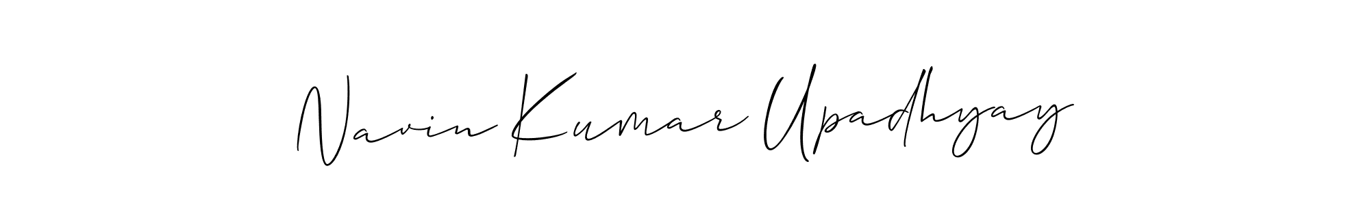 This is the best signature style for the Navin Kumar Upadhyay name. Also you like these signature font (Allison_Script). Mix name signature. Navin Kumar Upadhyay signature style 2 images and pictures png