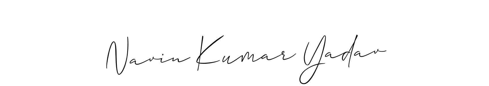 Best and Professional Signature Style for Navin Kumar Yadav. Allison_Script Best Signature Style Collection. Navin Kumar Yadav signature style 2 images and pictures png