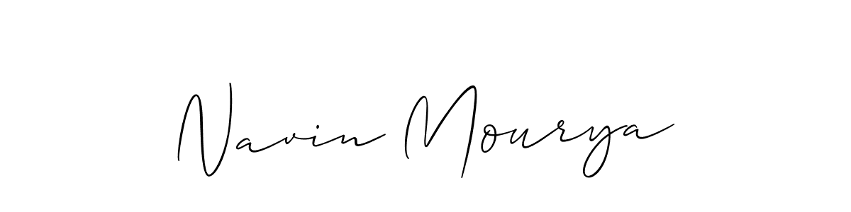 This is the best signature style for the Navin Mourya name. Also you like these signature font (Allison_Script). Mix name signature. Navin Mourya signature style 2 images and pictures png