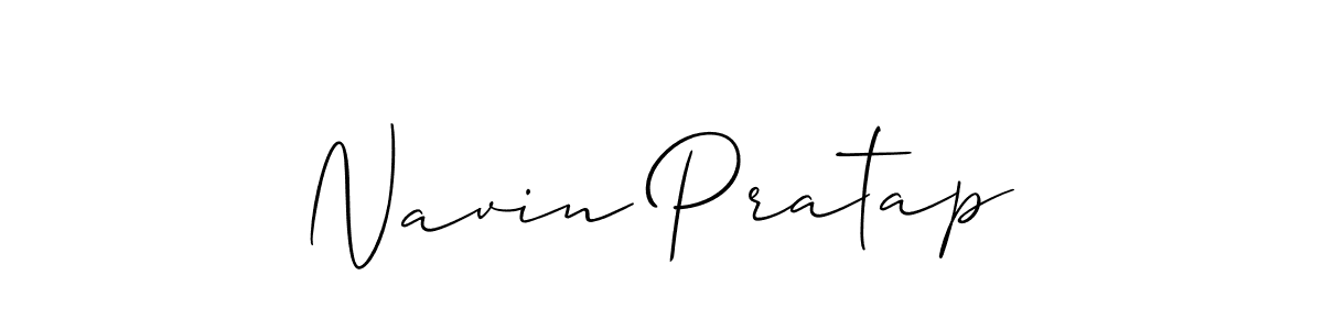 Make a beautiful signature design for name Navin Pratap. Use this online signature maker to create a handwritten signature for free. Navin Pratap signature style 2 images and pictures png