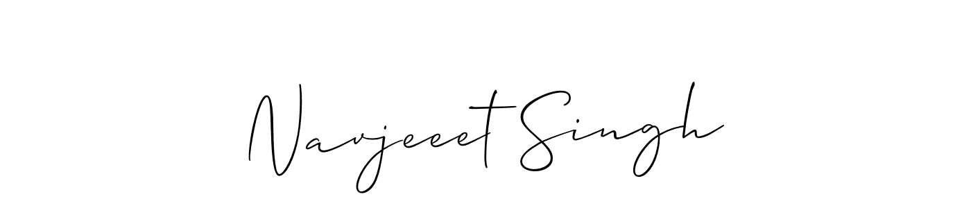 Also You can easily find your signature by using the search form. We will create Navjeeet Singh name handwritten signature images for you free of cost using Allison_Script sign style. Navjeeet Singh signature style 2 images and pictures png