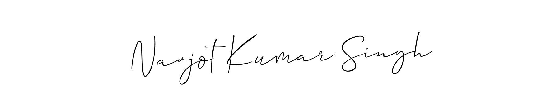How to make Navjot Kumar Singh signature? Allison_Script is a professional autograph style. Create handwritten signature for Navjot Kumar Singh name. Navjot Kumar Singh signature style 2 images and pictures png