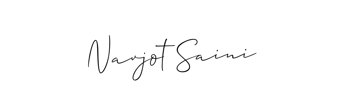 This is the best signature style for the Navjot Saini name. Also you like these signature font (Allison_Script). Mix name signature. Navjot Saini signature style 2 images and pictures png