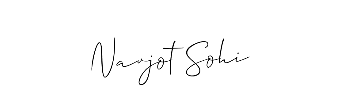 You should practise on your own different ways (Allison_Script) to write your name (Navjot Sohi) in signature. don't let someone else do it for you. Navjot Sohi signature style 2 images and pictures png