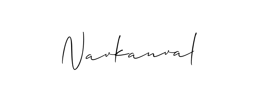 Also You can easily find your signature by using the search form. We will create Navkanval name handwritten signature images for you free of cost using Allison_Script sign style. Navkanval signature style 2 images and pictures png