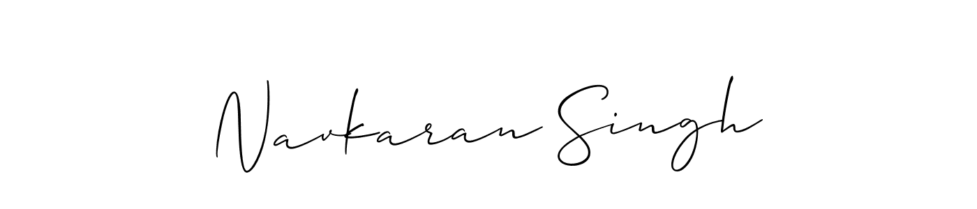 How to make Navkaran Singh signature? Allison_Script is a professional autograph style. Create handwritten signature for Navkaran Singh name. Navkaran Singh signature style 2 images and pictures png