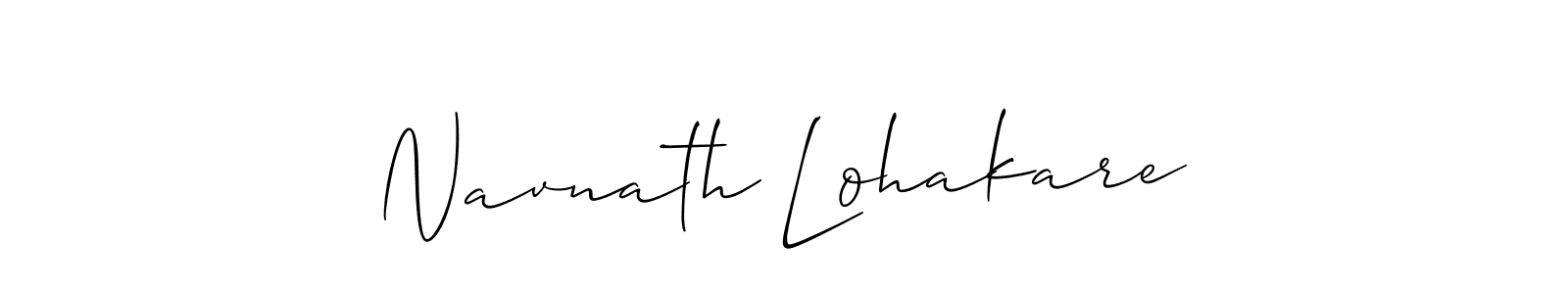 Here are the top 10 professional signature styles for the name Navnath Lohakare. These are the best autograph styles you can use for your name. Navnath Lohakare signature style 2 images and pictures png