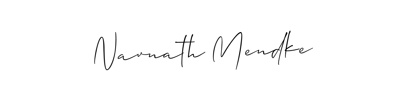 Best and Professional Signature Style for Navnath Mendke. Allison_Script Best Signature Style Collection. Navnath Mendke signature style 2 images and pictures png