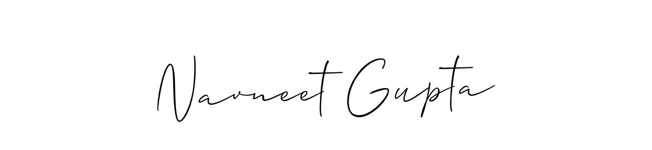How to make Navneet Gupta signature? Allison_Script is a professional autograph style. Create handwritten signature for Navneet Gupta name. Navneet Gupta signature style 2 images and pictures png