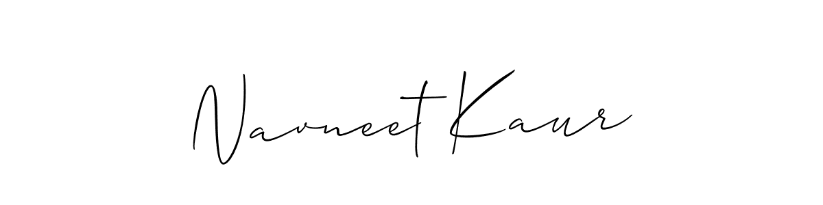 It looks lik you need a new signature style for name Navneet Kaur. Design unique handwritten (Allison_Script) signature with our free signature maker in just a few clicks. Navneet Kaur signature style 2 images and pictures png