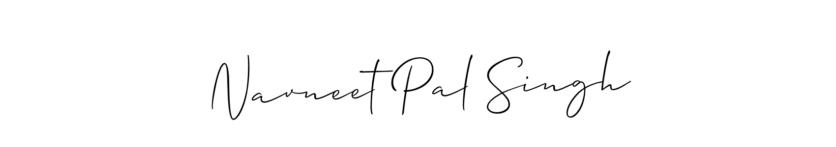 You can use this online signature creator to create a handwritten signature for the name Navneet Pal Singh. This is the best online autograph maker. Navneet Pal Singh signature style 2 images and pictures png