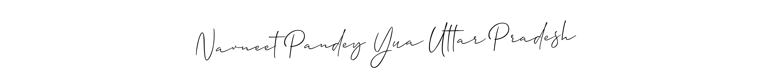 Also You can easily find your signature by using the search form. We will create Navneet Pandey Yua Uttar Pradesh name handwritten signature images for you free of cost using Allison_Script sign style. Navneet Pandey Yua Uttar Pradesh signature style 2 images and pictures png