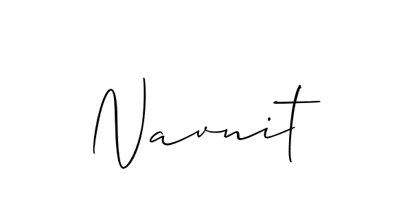 Navnit stylish signature style. Best Handwritten Sign (Allison_Script) for my name. Handwritten Signature Collection Ideas for my name Navnit. Navnit signature style 2 images and pictures png