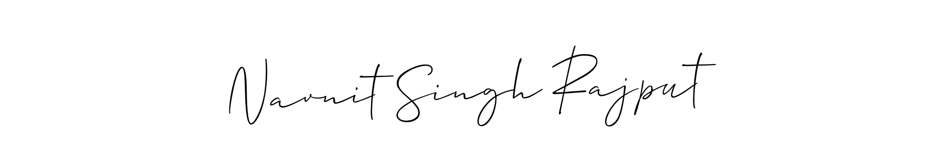 if you are searching for the best signature style for your name Navnit Singh Rajput. so please give up your signature search. here we have designed multiple signature styles  using Allison_Script. Navnit Singh Rajput signature style 2 images and pictures png