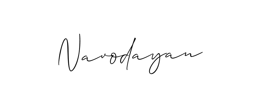 How to make Navodayan name signature. Use Allison_Script style for creating short signs online. This is the latest handwritten sign. Navodayan signature style 2 images and pictures png