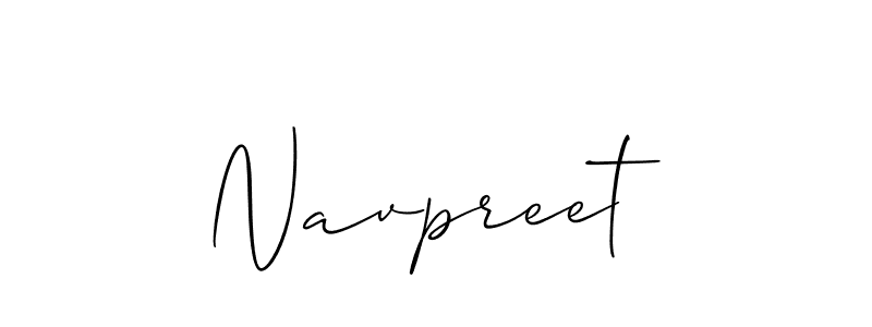 Also You can easily find your signature by using the search form. We will create Navpreet name handwritten signature images for you free of cost using Allison_Script sign style. Navpreet signature style 2 images and pictures png