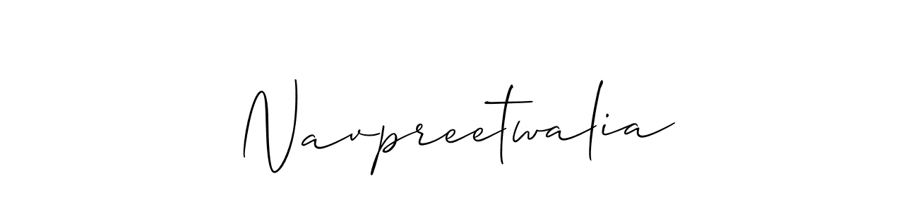 Similarly Allison_Script is the best handwritten signature design. Signature creator online .You can use it as an online autograph creator for name Navpreetwalia. Navpreetwalia signature style 2 images and pictures png