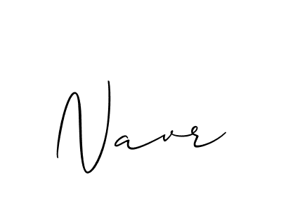 Similarly Allison_Script is the best handwritten signature design. Signature creator online .You can use it as an online autograph creator for name Navr. Navr signature style 2 images and pictures png