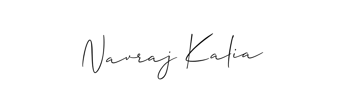 Make a beautiful signature design for name Navraj Kalia. Use this online signature maker to create a handwritten signature for free. Navraj Kalia signature style 2 images and pictures png