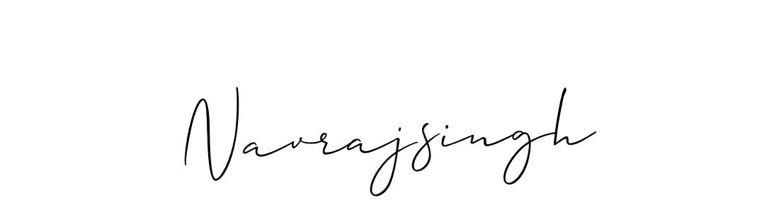 Design your own signature with our free online signature maker. With this signature software, you can create a handwritten (Allison_Script) signature for name Navrajsingh. Navrajsingh signature style 2 images and pictures png