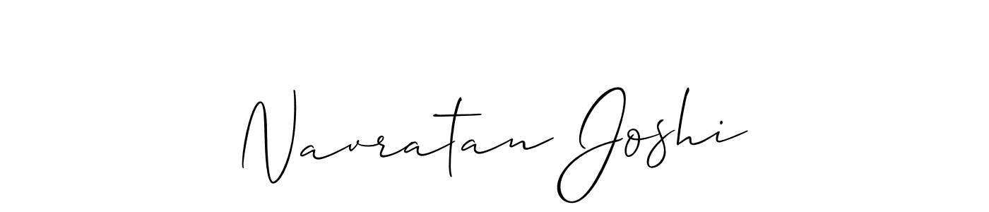 Also You can easily find your signature by using the search form. We will create Navratan Joshi name handwritten signature images for you free of cost using Allison_Script sign style. Navratan Joshi signature style 2 images and pictures png