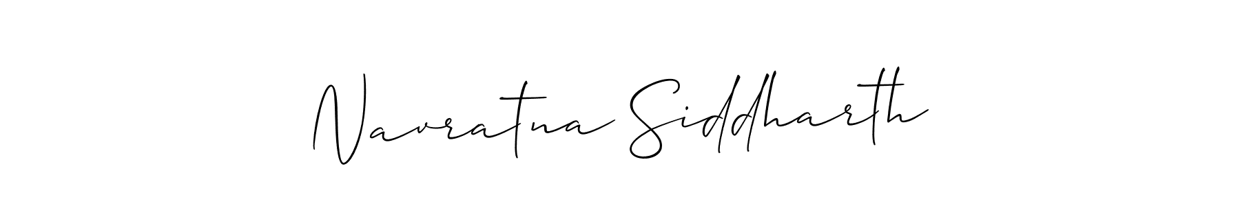 You should practise on your own different ways (Allison_Script) to write your name (Navratna Siddharth) in signature. don't let someone else do it for you. Navratna Siddharth signature style 2 images and pictures png