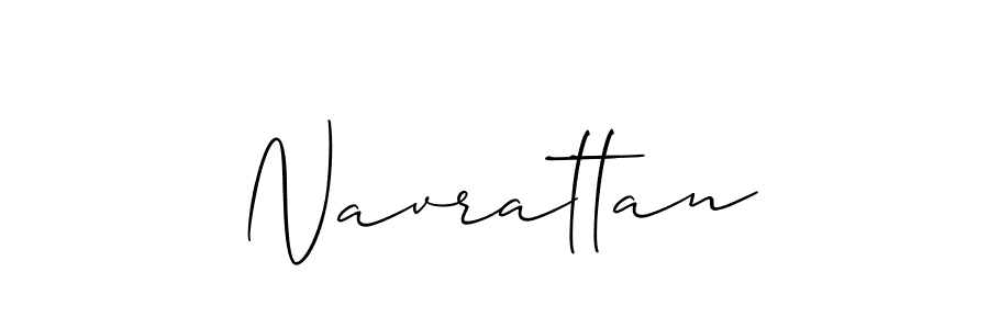 Design your own signature with our free online signature maker. With this signature software, you can create a handwritten (Allison_Script) signature for name Navrattan. Navrattan signature style 2 images and pictures png