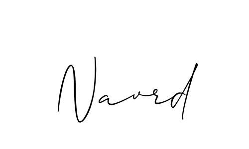 Similarly Allison_Script is the best handwritten signature design. Signature creator online .You can use it as an online autograph creator for name Navrd. Navrd signature style 2 images and pictures png