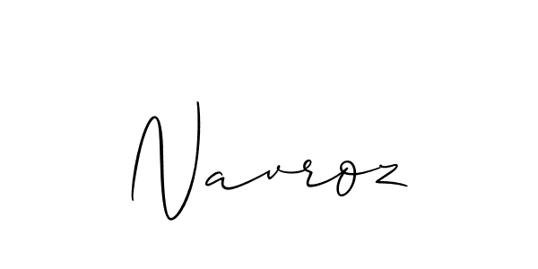 Similarly Allison_Script is the best handwritten signature design. Signature creator online .You can use it as an online autograph creator for name Navroz. Navroz signature style 2 images and pictures png