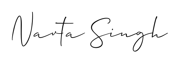 How to make Navta Singh name signature. Use Allison_Script style for creating short signs online. This is the latest handwritten sign. Navta Singh signature style 2 images and pictures png