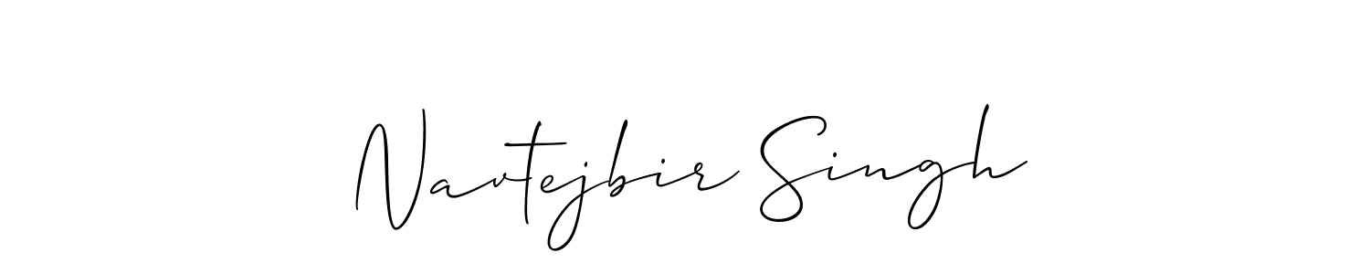 Use a signature maker to create a handwritten signature online. With this signature software, you can design (Allison_Script) your own signature for name Navtejbir Singh. Navtejbir Singh signature style 2 images and pictures png