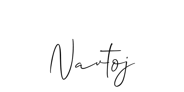 Navtoj stylish signature style. Best Handwritten Sign (Allison_Script) for my name. Handwritten Signature Collection Ideas for my name Navtoj. Navtoj signature style 2 images and pictures png