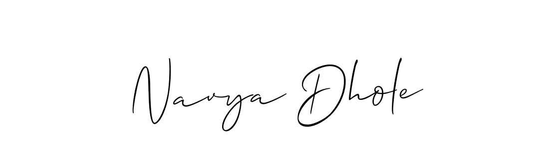 Check out images of Autograph of Navya Dhole name. Actor Navya Dhole Signature Style. Allison_Script is a professional sign style online. Navya Dhole signature style 2 images and pictures png
