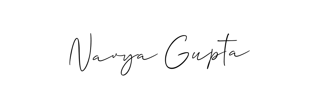 Best and Professional Signature Style for Navya Gupta. Allison_Script Best Signature Style Collection. Navya Gupta signature style 2 images and pictures png
