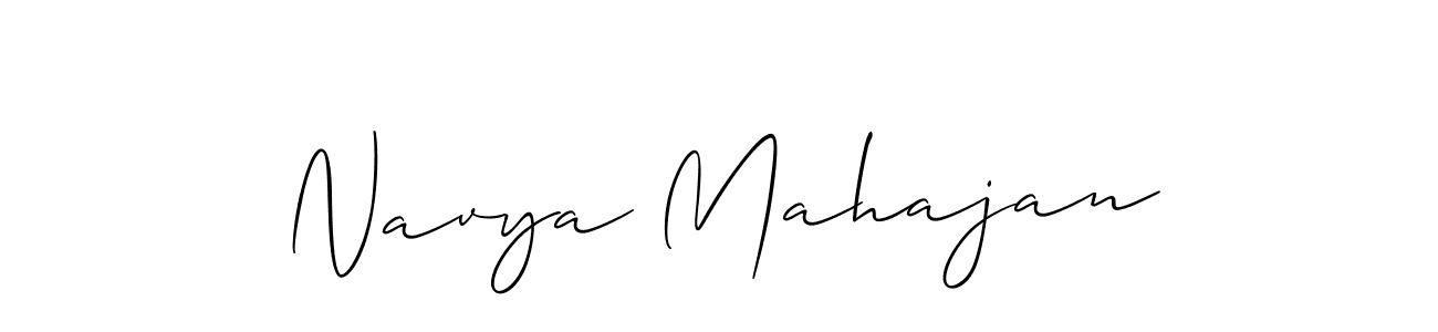 Check out images of Autograph of Navya Mahajan name. Actor Navya Mahajan Signature Style. Allison_Script is a professional sign style online. Navya Mahajan signature style 2 images and pictures png
