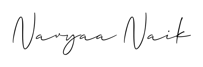 Design your own signature with our free online signature maker. With this signature software, you can create a handwritten (Allison_Script) signature for name Navyaa Naik. Navyaa Naik signature style 2 images and pictures png
