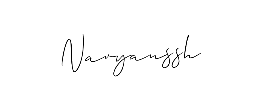 if you are searching for the best signature style for your name Navyanssh. so please give up your signature search. here we have designed multiple signature styles  using Allison_Script. Navyanssh signature style 2 images and pictures png