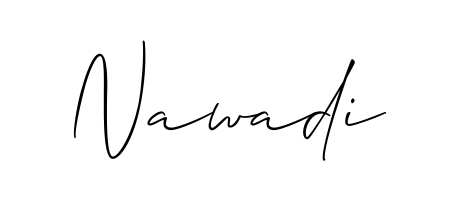 The best way (Allison_Script) to make a short signature is to pick only two or three words in your name. For converting this name Nawadi. Nawadi signature style 2 images and pictures png