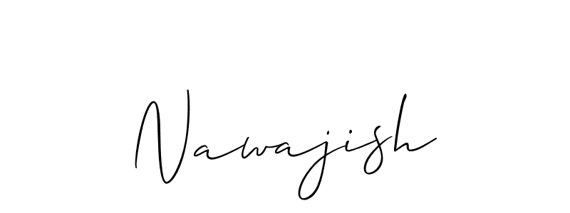 Here are the top 10 professional signature styles for the name Nawajish. These are the best autograph styles you can use for your name. Nawajish signature style 2 images and pictures png