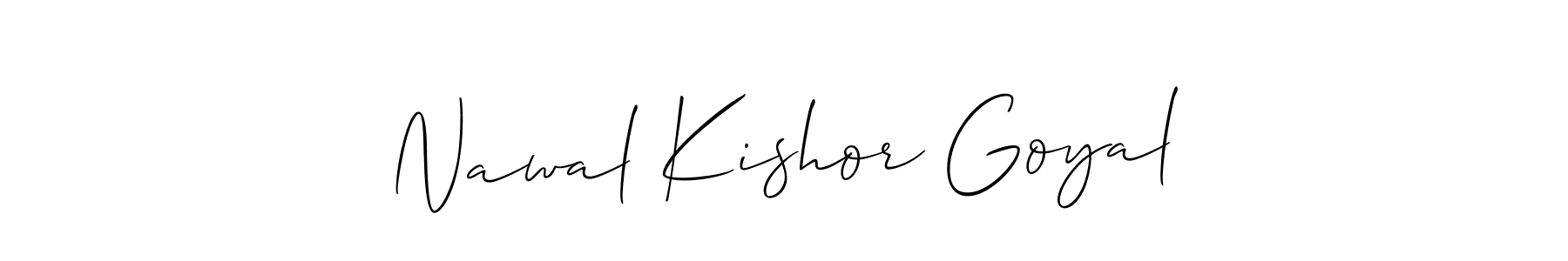 See photos of Nawal Kishor Goyal official signature by Spectra . Check more albums & portfolios. Read reviews & check more about Allison_Script font. Nawal Kishor Goyal signature style 2 images and pictures png
