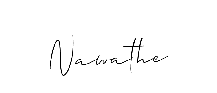 Once you've used our free online signature maker to create your best signature Allison_Script style, it's time to enjoy all of the benefits that Nawathe name signing documents. Nawathe signature style 2 images and pictures png